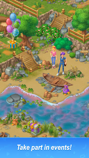 Merge Family: House merge game screen 4