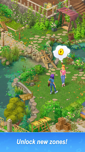 Merge Family: House merge game screen 2