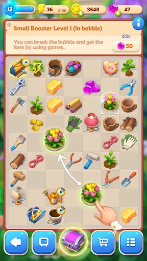 Merge Family: House merge game screen 3